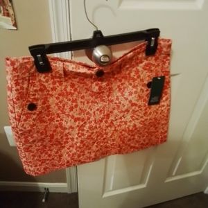 Wild Fable flower miniskirt NWT